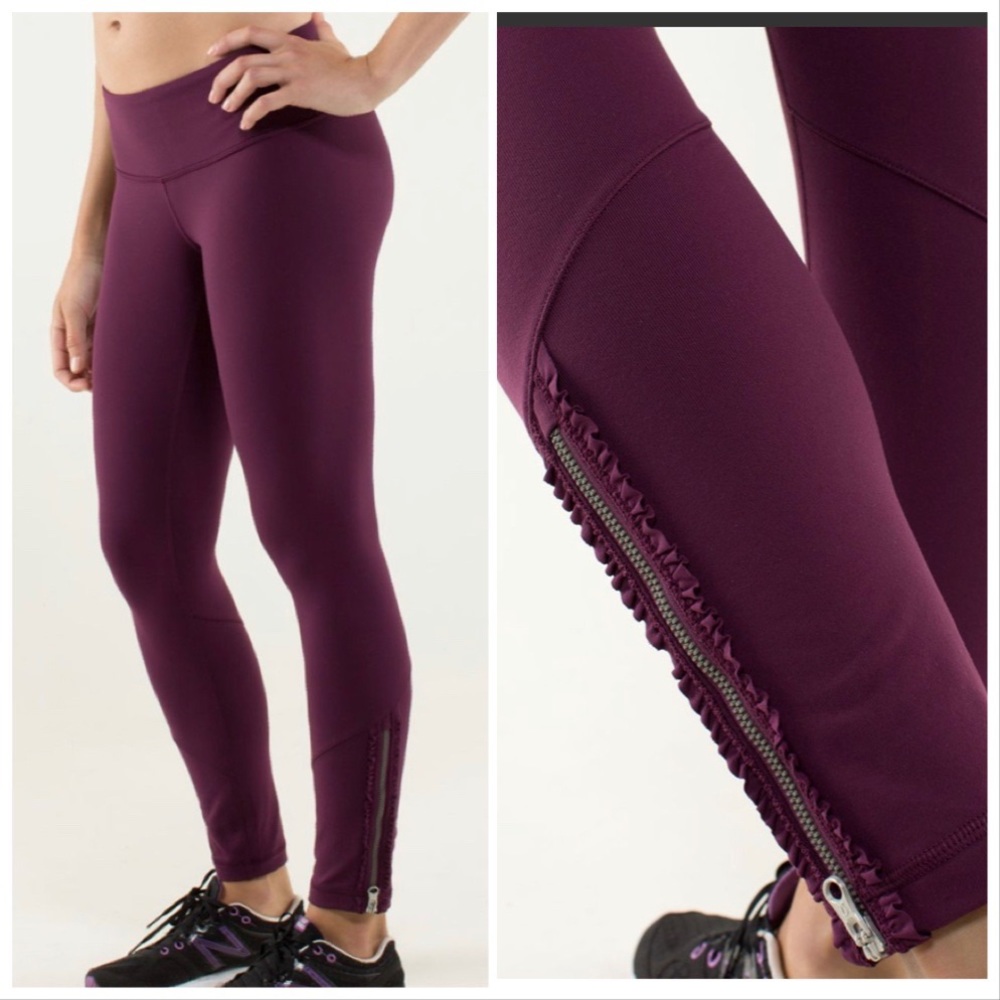 Lululemon Women’s Special Edition Wunder Under leggings Ruffled Up 2